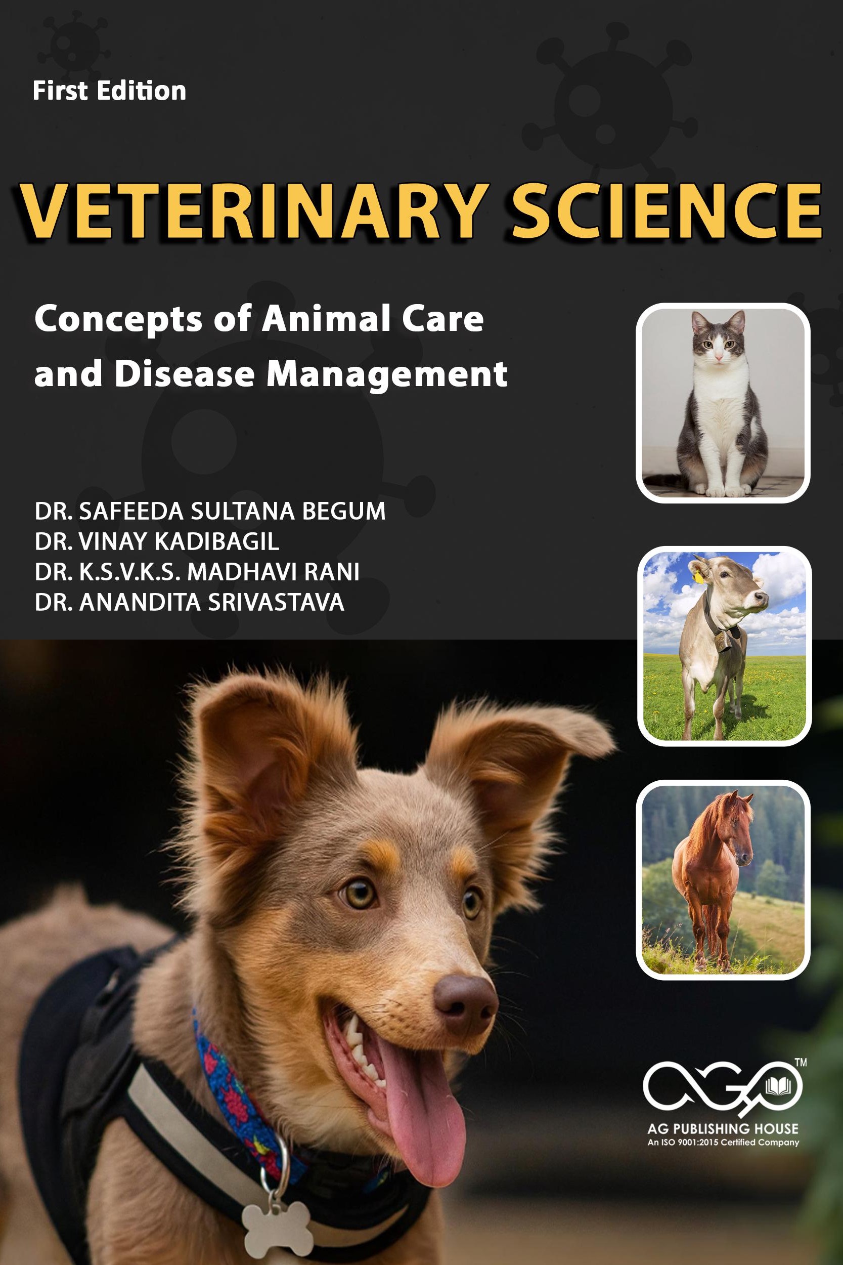 Veterinary Science: Concepts of Animal Care and Disease Management | Animal Health and Welfare | AGPH Books