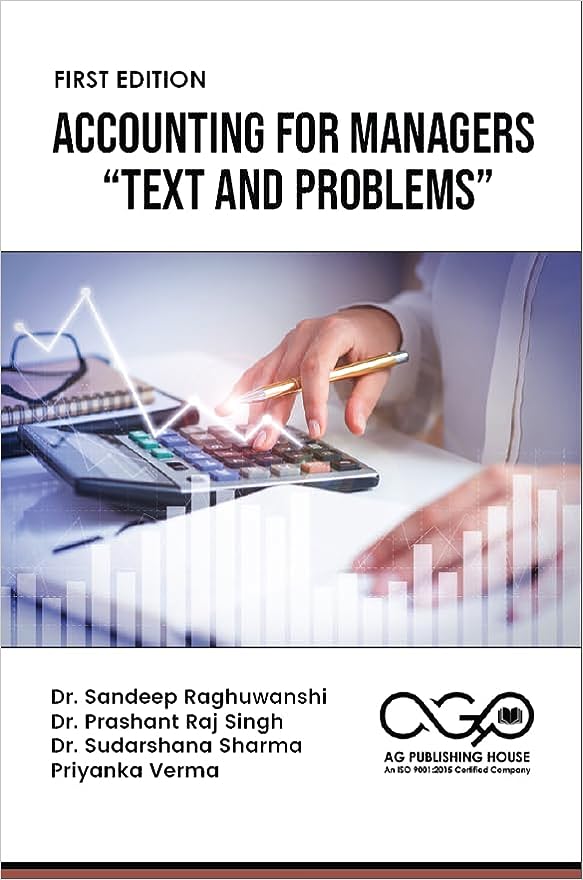 Accounting For Managers “Text And Problems”